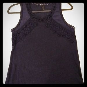 j. crew navy tank top